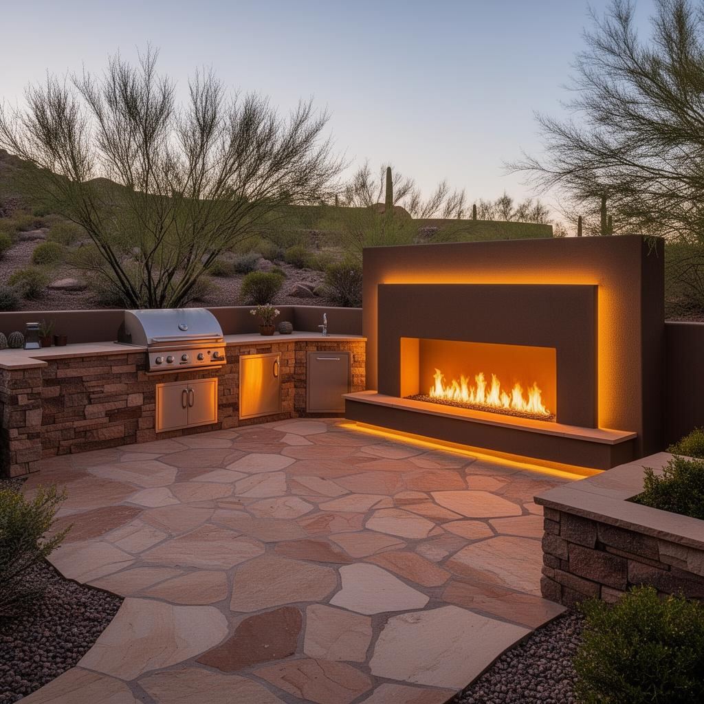Mesa Hardscape Transformation — Hardscape + Landscape in Mesa, AZ